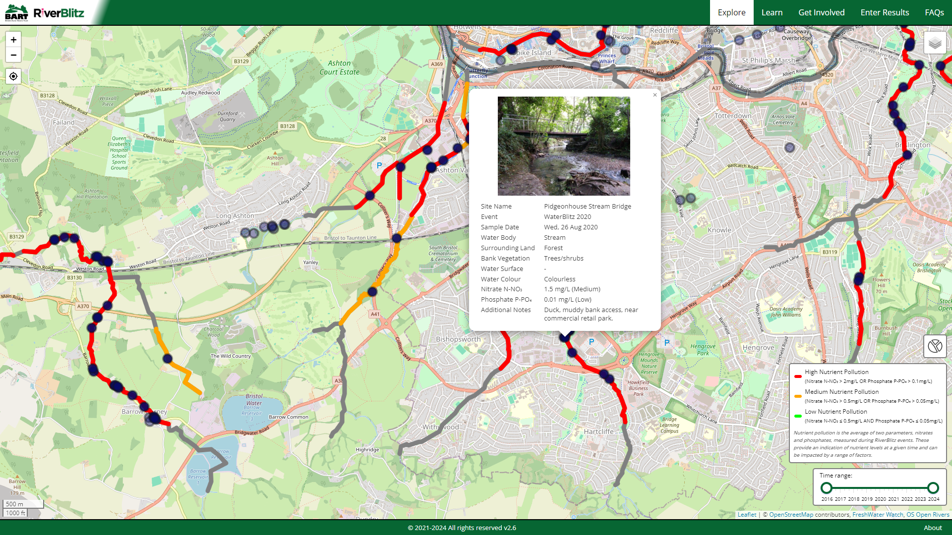 RiverBlitz Explorer Measurement